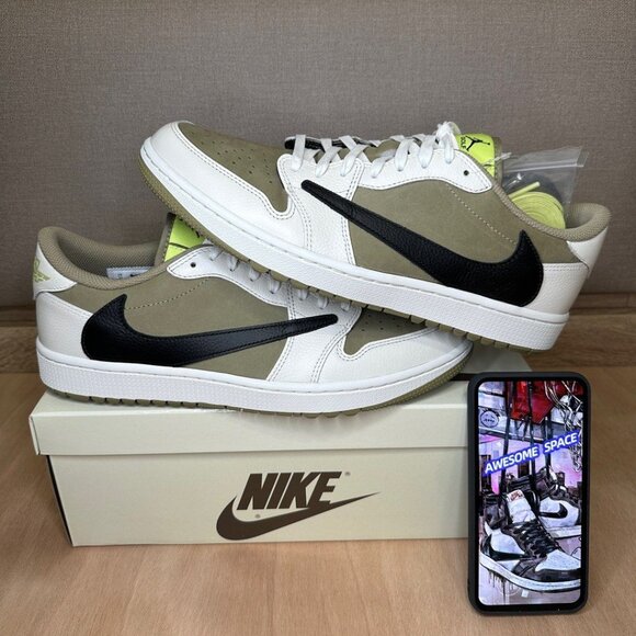 Jordan 1 Travis Scott Reverse Mocha brand new - Picture 1 of 11